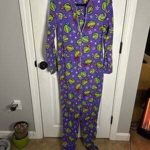 Adult Teenage Mutant Ninja Turtles Onesie/Footie Pajamas